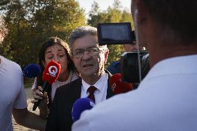 Jean-Luc Melenchon Promotes His Book - Bordeaux