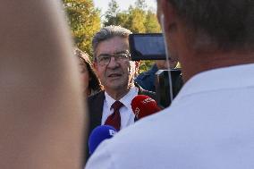 Jean-Luc Melenchon Promotes His Book - Bordeaux