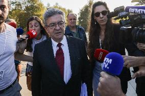 Jean-Luc Melenchon Promotes His Book - Bordeaux