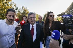 Jean-Luc Melenchon Promotes His Book - Bordeaux