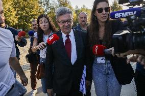 Jean-Luc Melenchon Promotes His Book - Bordeaux