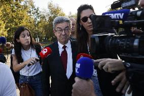 Jean-Luc Melenchon Promotes His Book - Bordeaux