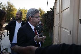 Jean-Luc Melenchon Promotes His Book - Bordeaux