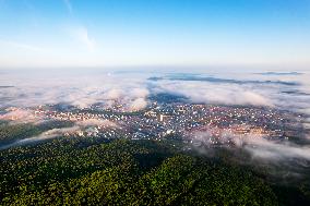 Lesser Khingan Mountains Cloud Scenery