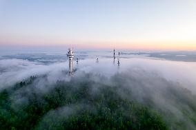 Lesser Khingan Mountains Cloud Scenery