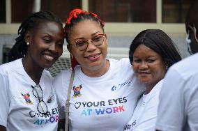 World Sight Day Walk In Lagos, Nigeria