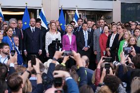 Tribute To The Victims Of The Hamas-Organized Attacks - Brussels