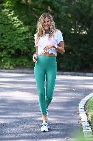 Kelly Bensimon On An Afternoon Jog - NYC