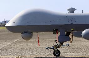 U.S. military unveils MQ9 drone to media
