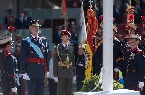 Spanish Royals Preside Over The October 12 Parade - Madrid
