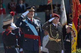 Spanish Royals Preside Over The October 12 Parade - Madrid