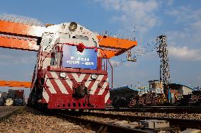 CHINA-SHANGHAI-CHINA-EUROPE FREIGHT TRAIN-CIIE-ARRIVAL (CN)