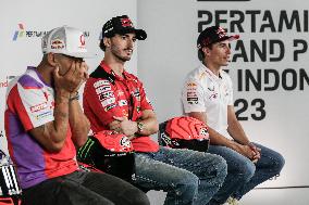 Press Conference Ahead MotoGP Indonesia