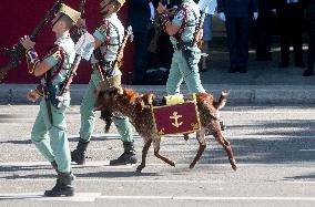 Royals Preside Over The October 12 Parade - Madrid