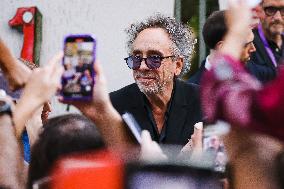 Tim Burton Attends The Inauguration Of The World Of Tim Burton Exhibition At The National Museum Of Cinema In Turin