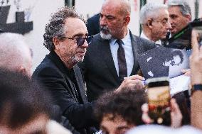 Tim Burton Attends The Inauguration Of The World Of Tim Burton Exhibition At The National Museum Of Cinema In Turin