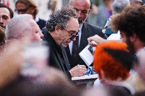 Tim Burton Attends The Inauguration Of The World Of Tim Burton Exhibition At The National Museum Of Cinema In Turin