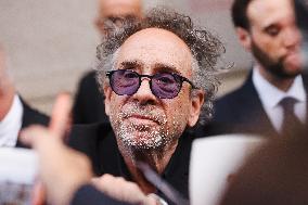 Tim Burton Attends The Inauguration Of The World Of Tim Burton Exhibition At The National Museum Of Cinema In Turin