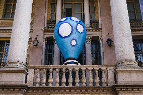 Tim Burton Attends The Inauguration Of The World Of Tim Burton Exhibition At The National Museum Of Cinema In Turin