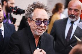 Tim Burton Attends The Inauguration Of The World Of Tim Burton Exhibition At The National Museum Of Cinema In Turin