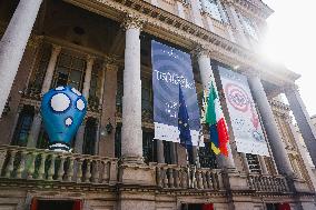 Tim Burton Attends The Inauguration Of The World Of Tim Burton Exhibition At The National Museum Of Cinema In Turin