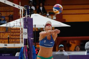 Beach Volleyball World Cup - Women’s Match Between USA And Canada