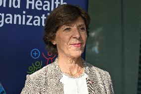 Launch Of French Strategy Of World Health - Lyon