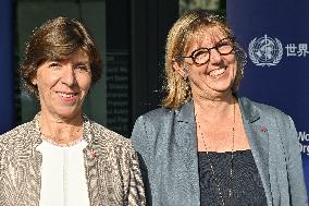 Launch Of French Strategy Of World Health - Lyon