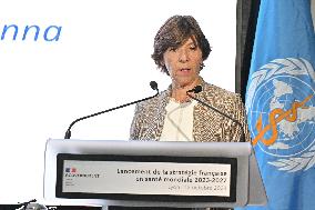 Launch Of French Strategy Of World Health - Lyon