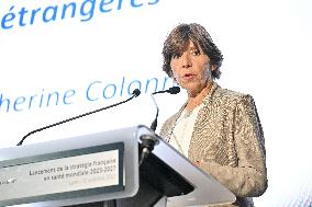 Launch Of French Strategy Of World Health - Lyon