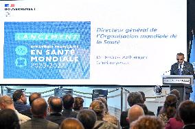 Launch Of French Strategy Of World Health - Lyon