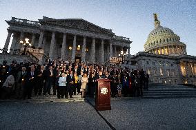 Vigil for Israel at US Capitol