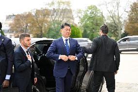 President of Mongolia At The Invalides - Paris