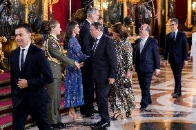 Spanish Royals At The October 12 Reception - Madrid