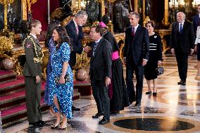 Spanish Royals At The October 12 Reception - Madrid