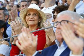 Infanta Elena At Las Ventas Bullring - Madrid