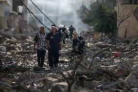 Israel Pounds Gaza