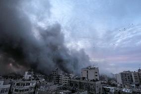 Israel Pounds Gaza