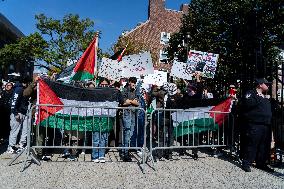 Brooklyn College Palestine Protest 10.12.2023