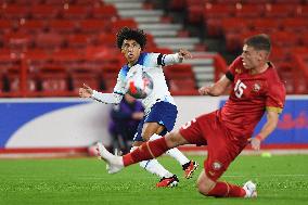 England v Serbia: UEFA U21 EURO Qualifier