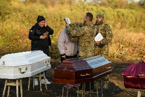 A Russian Missile Strike Kills 59 Civilian In The Village Of Hroza, Near Kharkiv