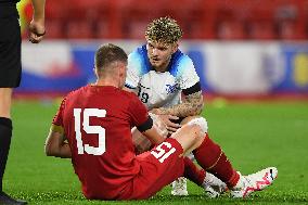 England v Serbia: UEFA U21 EURO Qualifier