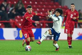 England v Serbia: UEFA U21 EURO Qualifier