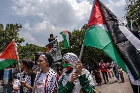 Pro-Palestinian Demonstration In Malaysia