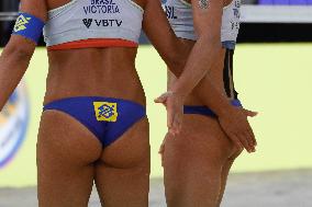 Beach Volleyball World Cup Women's Quarterfinals Brazil Vs Germany