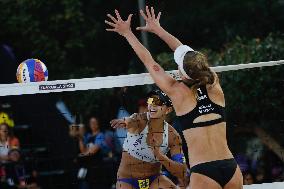 Beach Volleyball World Cup Women's Quarterfinals Brazil Vs Germany