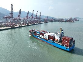Import And Export at Lianyungang Port