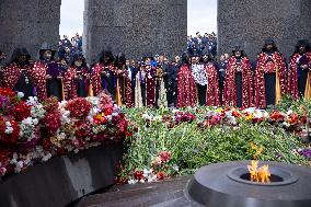 Armenian Genocide Remembrance Day - Yerevan