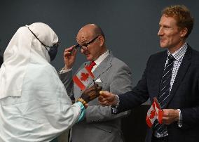 Citizenship Ceremony In Edmonton