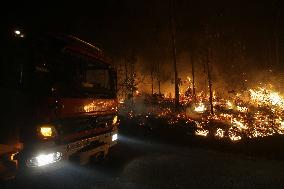 Several Fires Out Of Control In Galicia